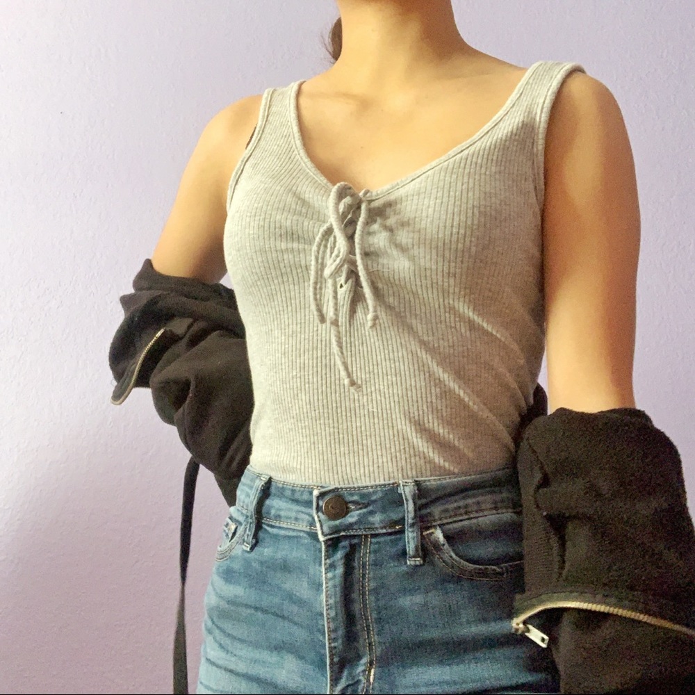 Grey Bodysuit